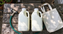 Why People Are Bringing Empty Milk Gallons To The Gas Station