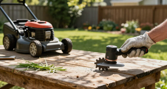 9 Portable, Handheld Ways To Easily Sharpen Lawn Mower Blades