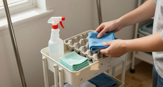 Ditch Bins: The Smarter Way To Organize A Storage Cart Using Empty Egg Cartons