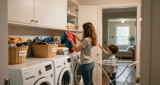 I Designed A Tiny Laundry Room For My Family Of 4 – These Clever Storage Ideas Keep It Clutter-free