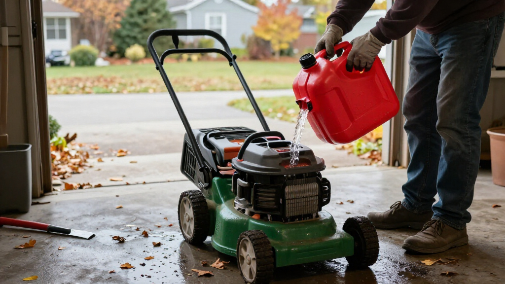 Should You Empty The Gas From Your Lawn Mower Before Storing It For Winter?